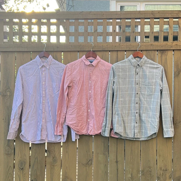 J. Crew Other - J. Crew Banana Republic Slim Fit Button Down Shirts Bundle Men’s Small